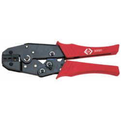 Ratchet crimping pliers -...